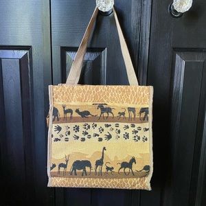 Bovano USA Safari Canvas Tote